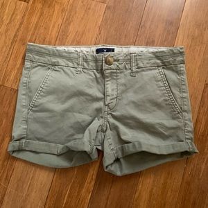 Dark green shorts